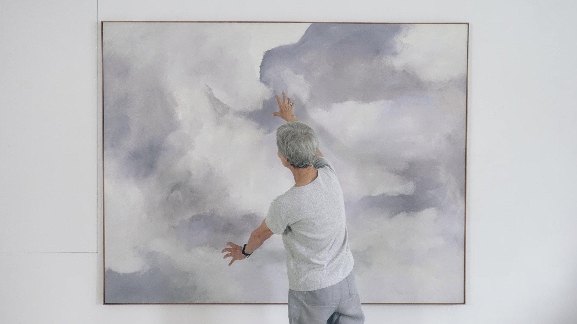 Woman in the Sky 2025 movie scene