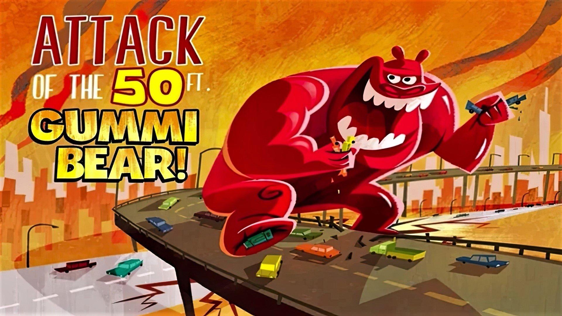Attack of the 50-foot Gummi Bear 2014 movie scene