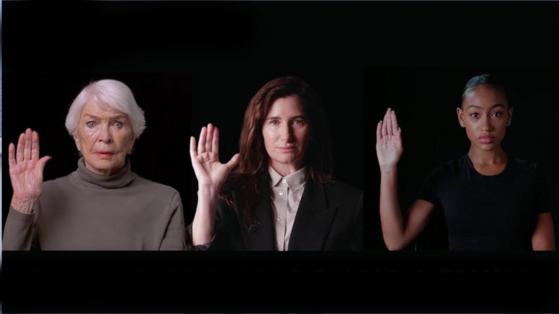 E. Jean Carroll v. Donald J. Trump 2024 movie scene