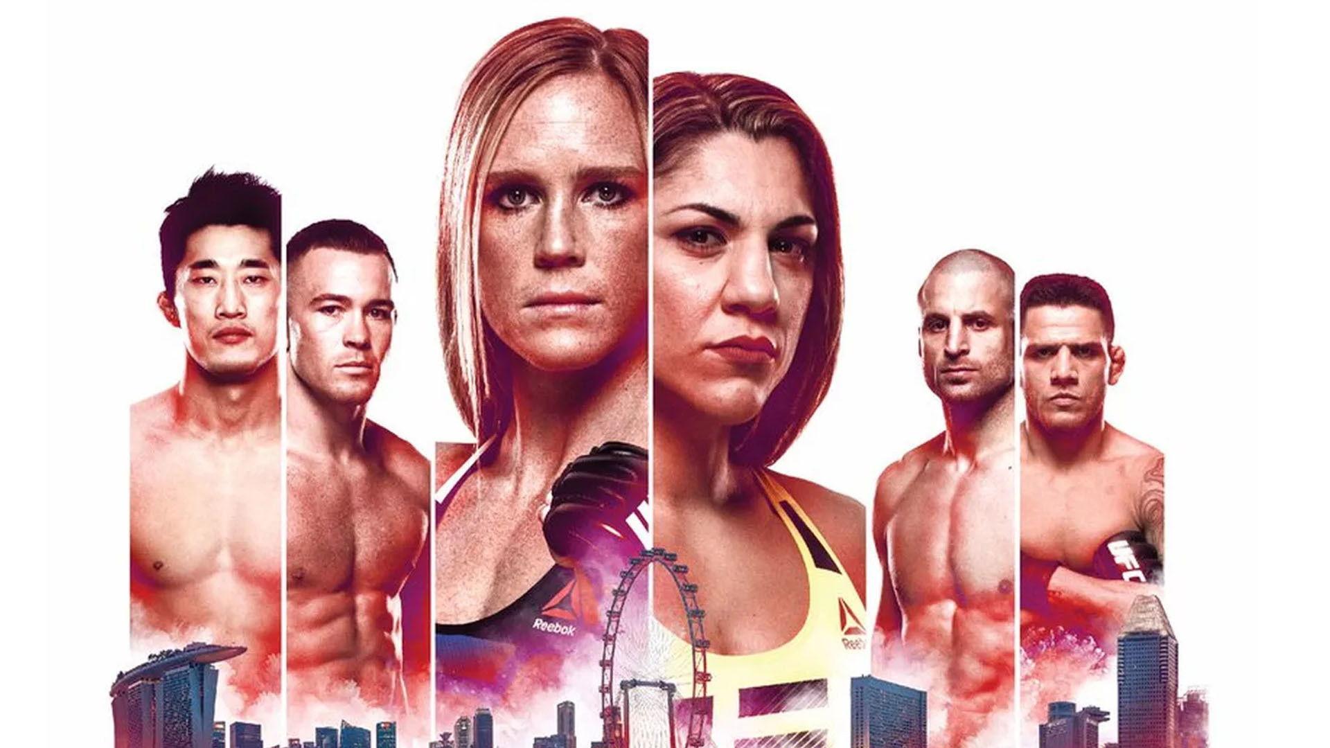 UFC Fight Night 111: Holm vs. Correia 2017 movie scene