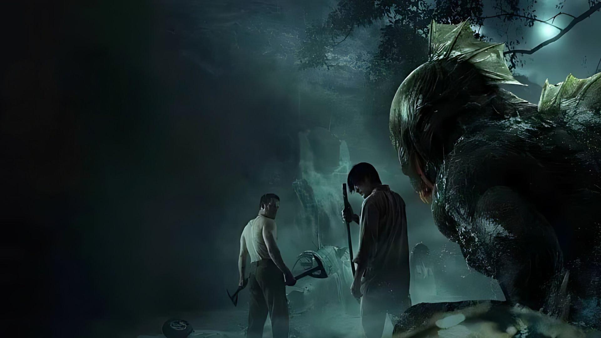 Monster Island 2025 movie scene