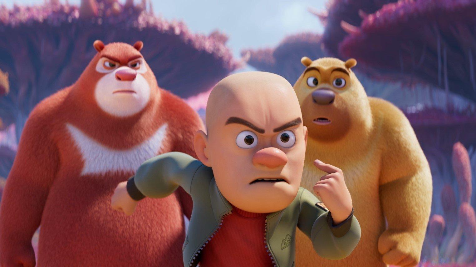 Boonie Bears: Future Reborn 2025 movie scene