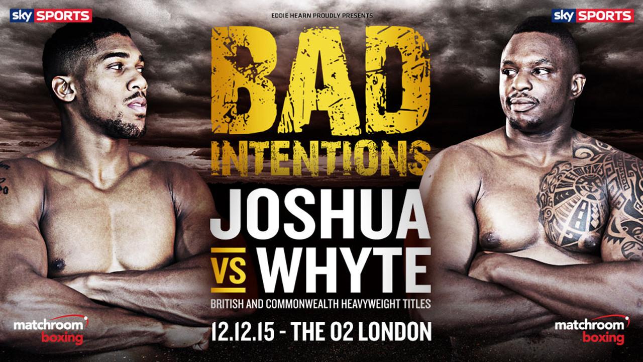Anthony Joshua vs. Dillian Whyte 2015 movie scene