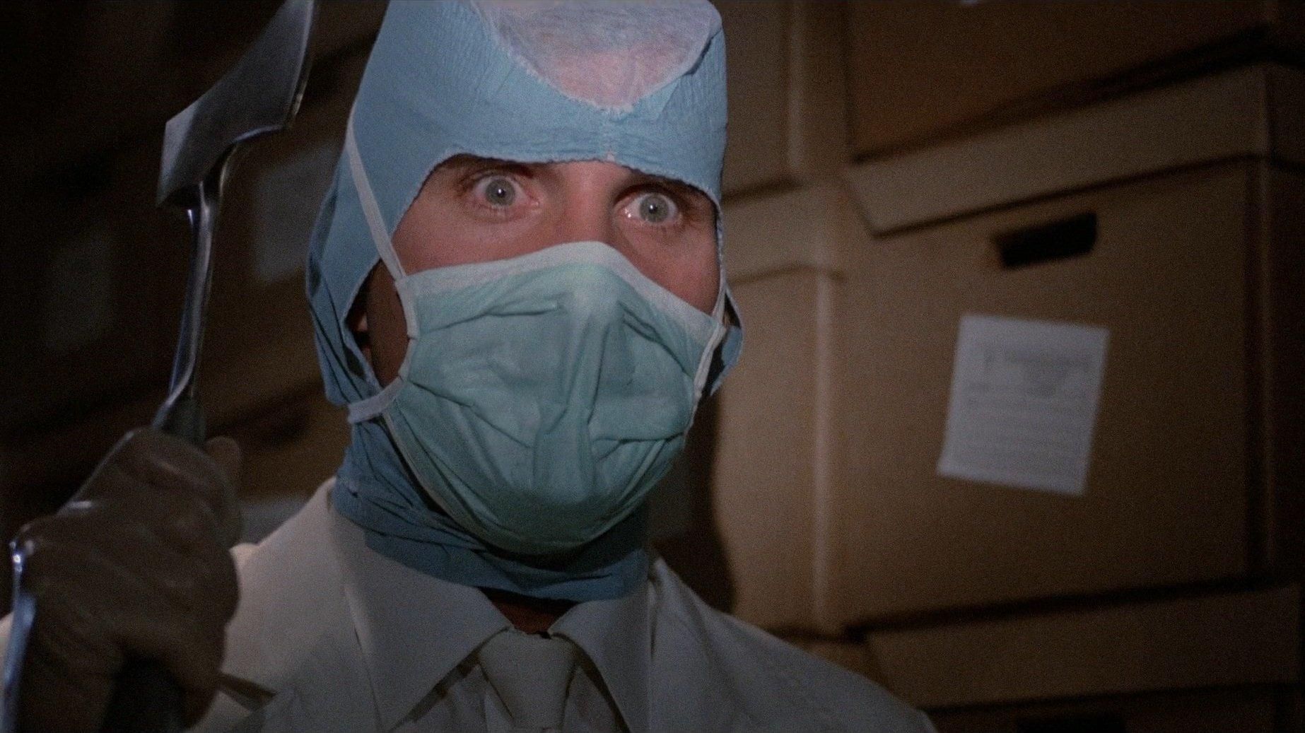 Hospital Massacre 1981 movie scene