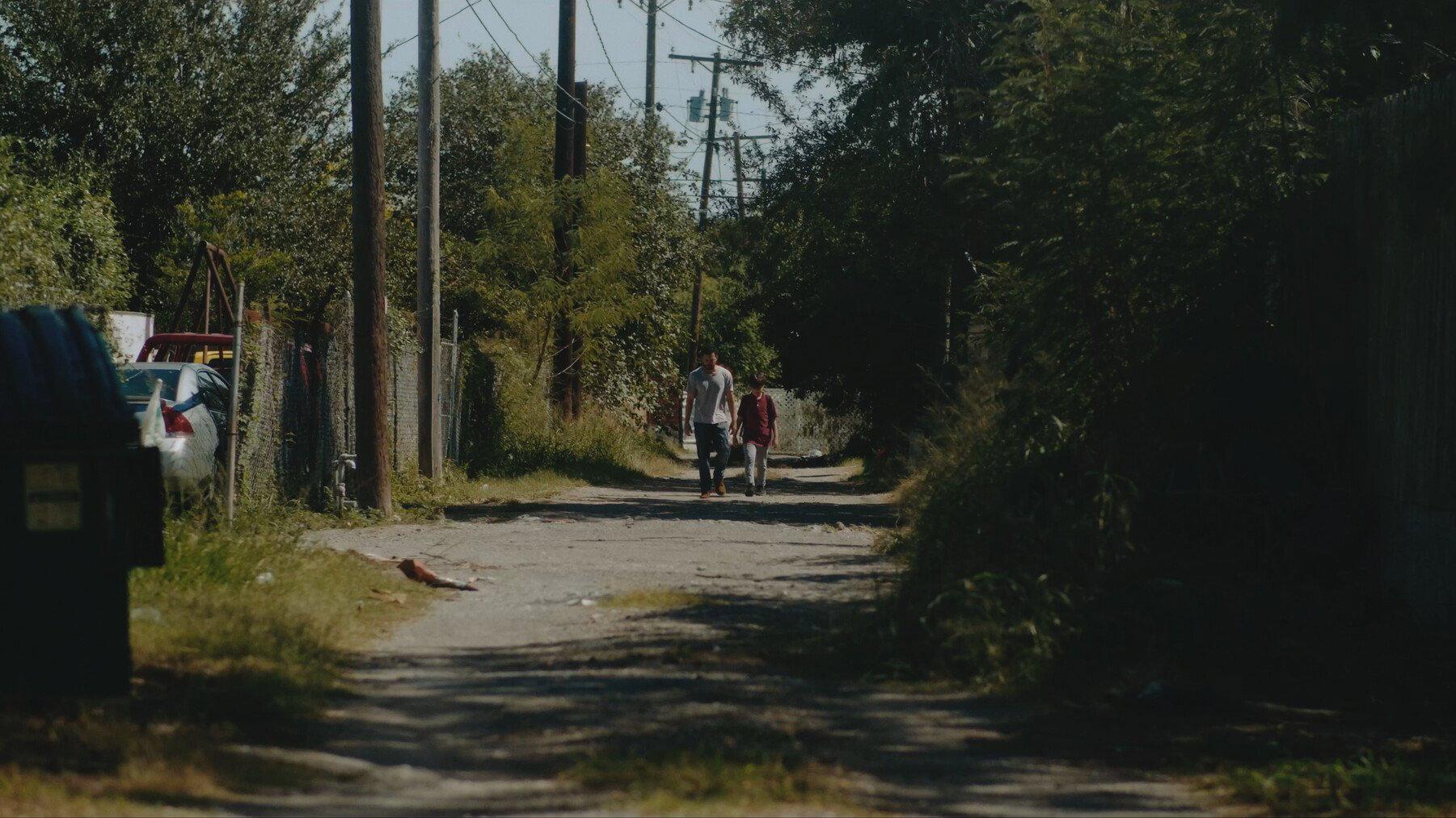 The Red Bike 2024 movie scene