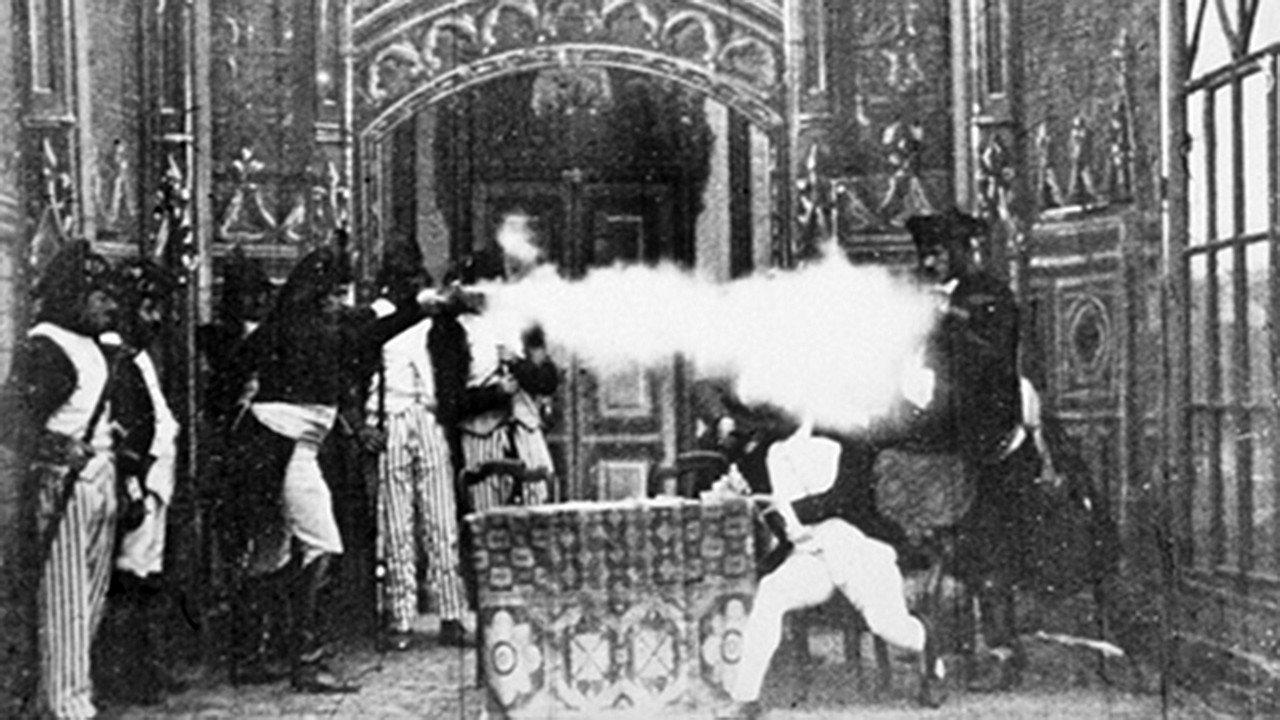 Mort de Robespierre 1897 movie scene