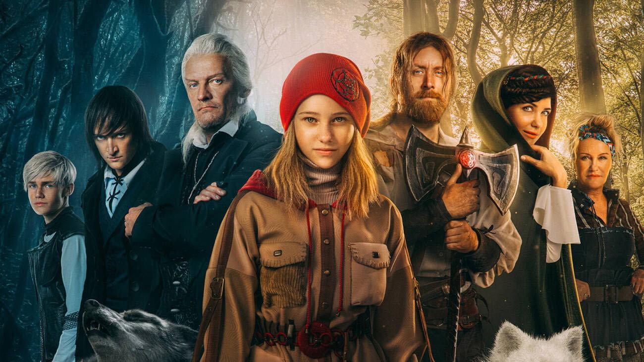 Red Riding Hood 2022 movie scene