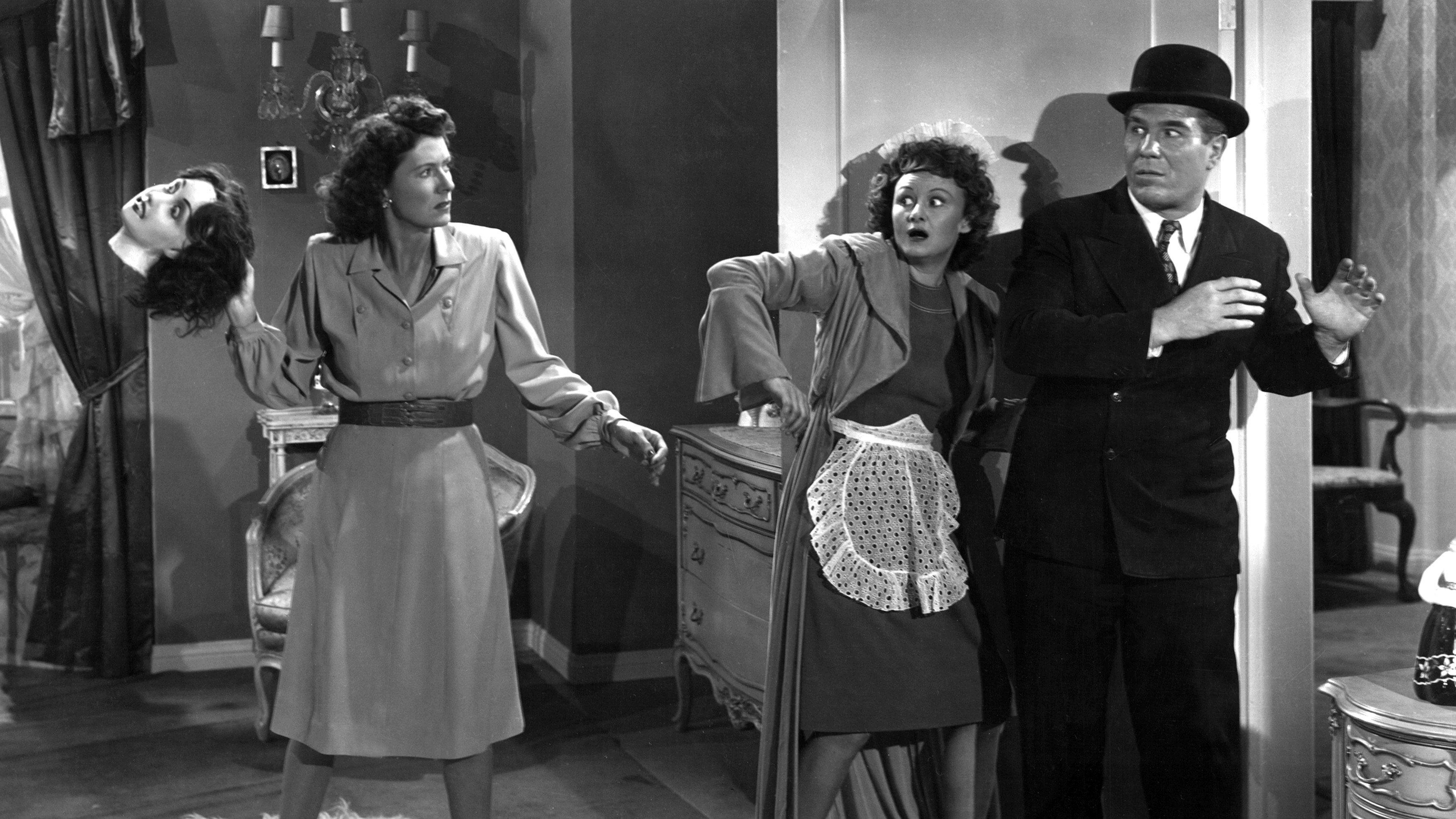 Scared to Death 1947 movie scene