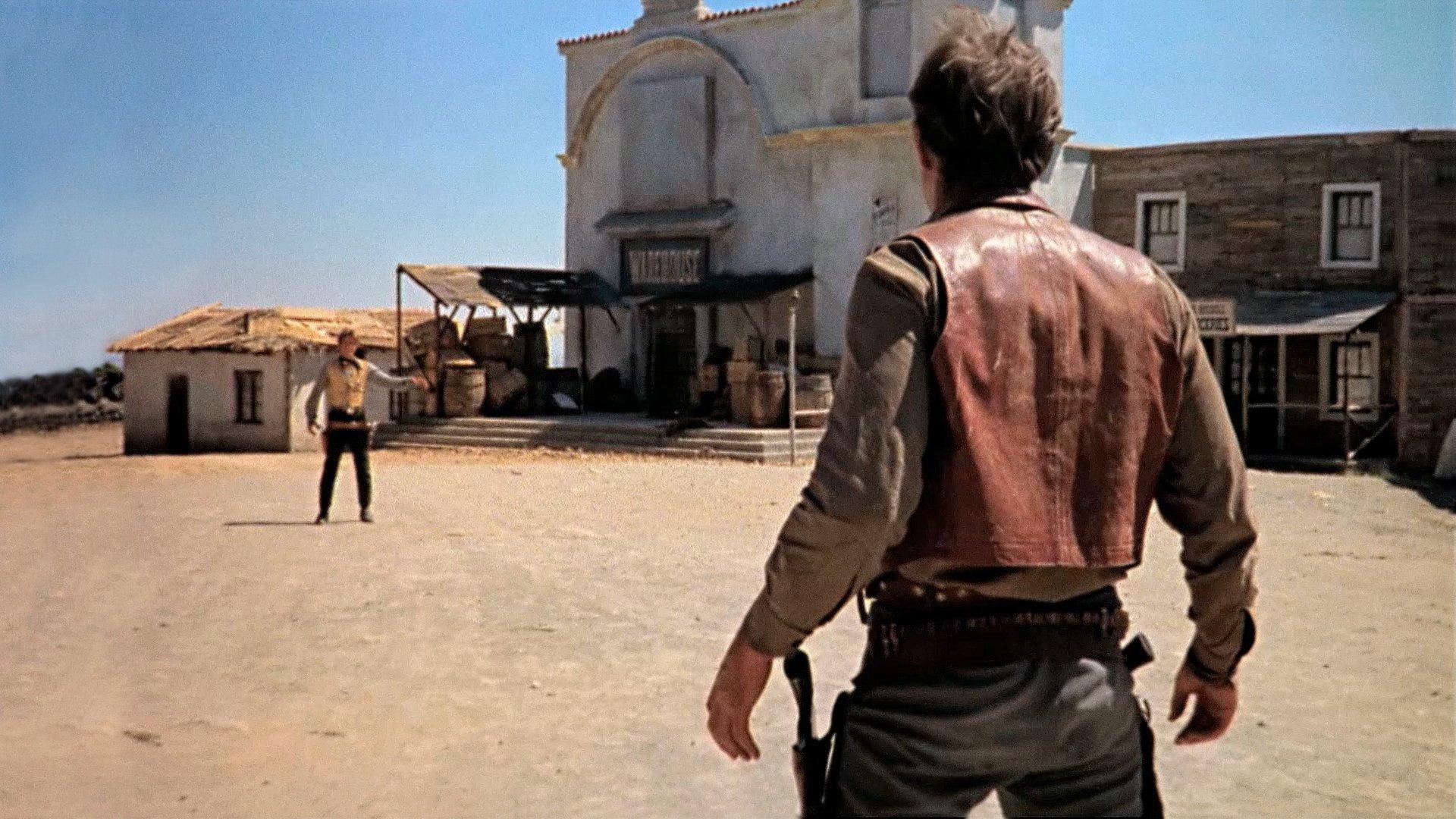 Gunfight at Red Sands 1963 movie scene