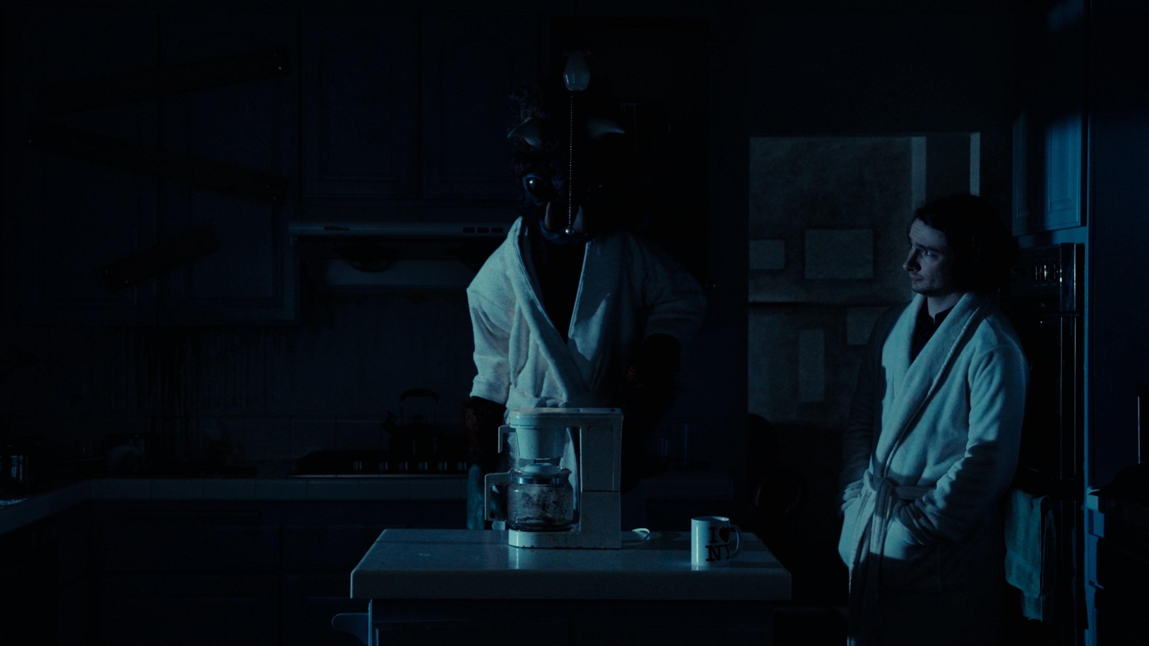 Leonard and Kevin: Coffee movie scene