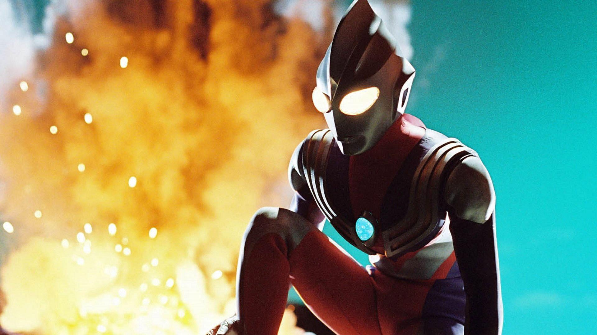 Ultraman Tiga Gaiden: Revival of the Ancient Giant 2001 movie scene