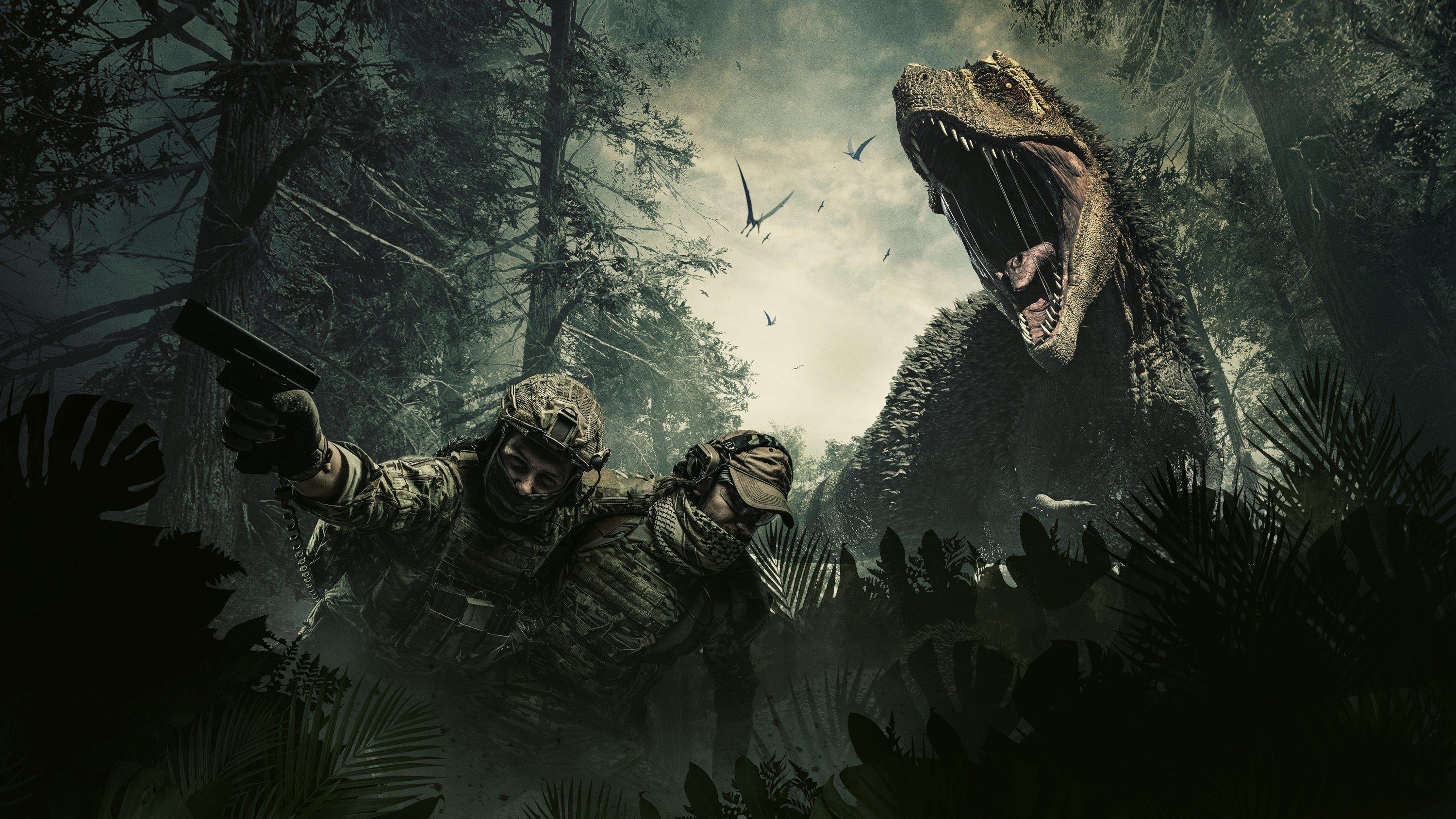 Jurassic Hunt 2021 movie scene