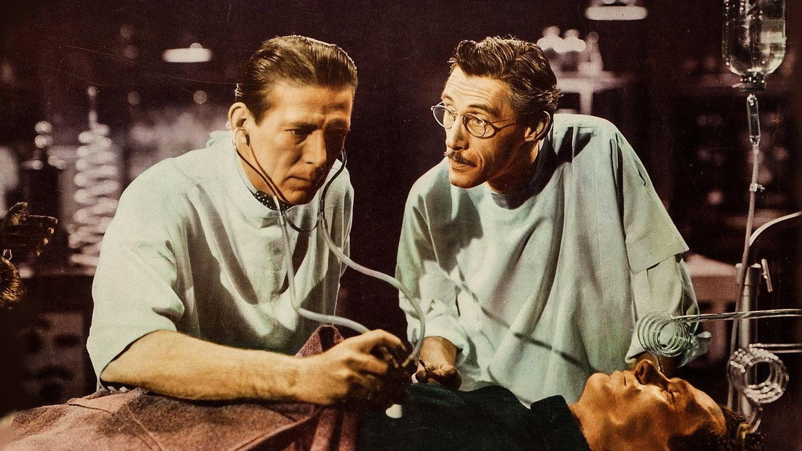 The Face of Marble 1946 movie scene