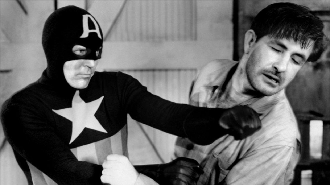 Captain America 1944 movie scene