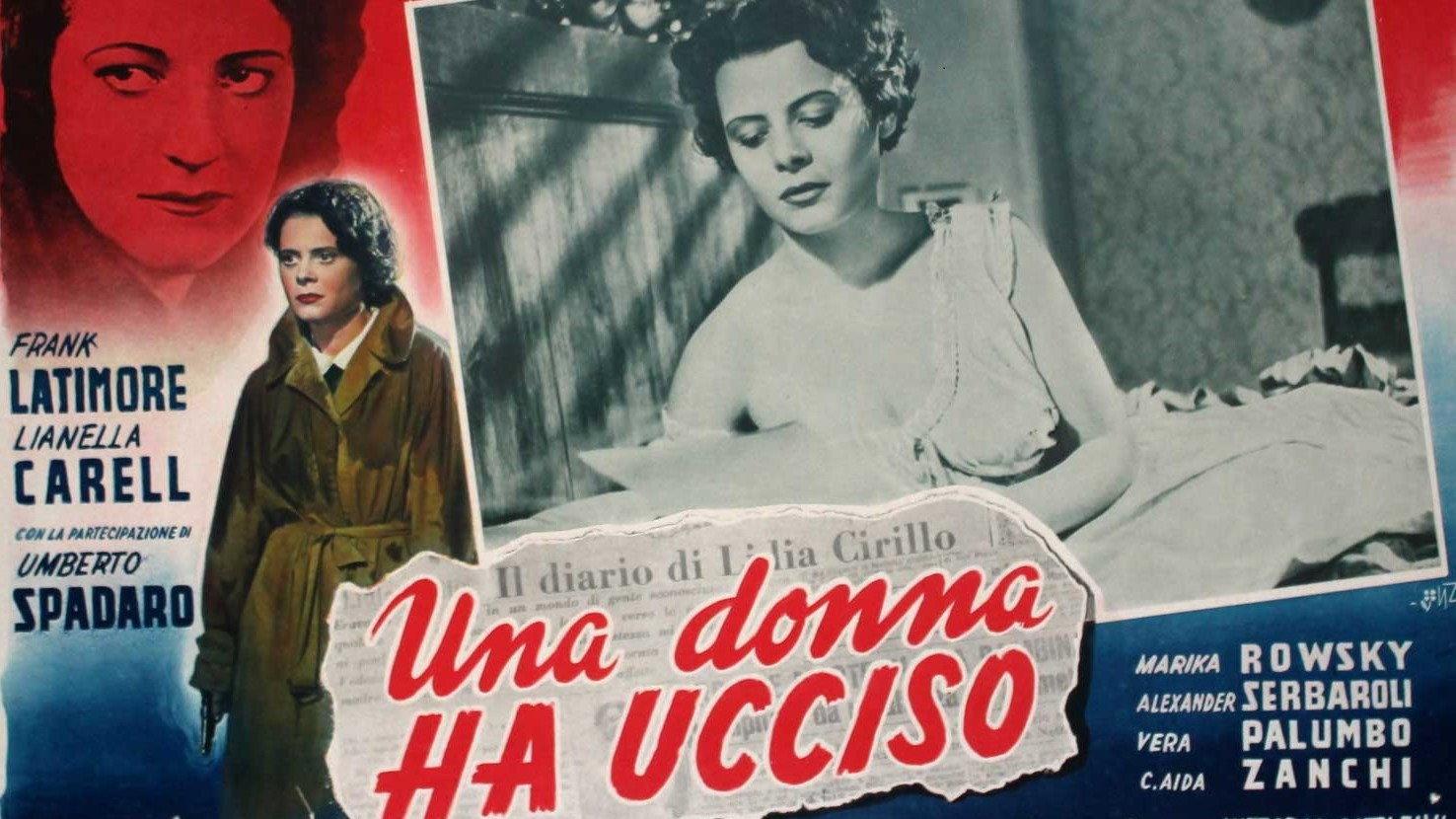 A Woman Has Killed 1952 movie scene