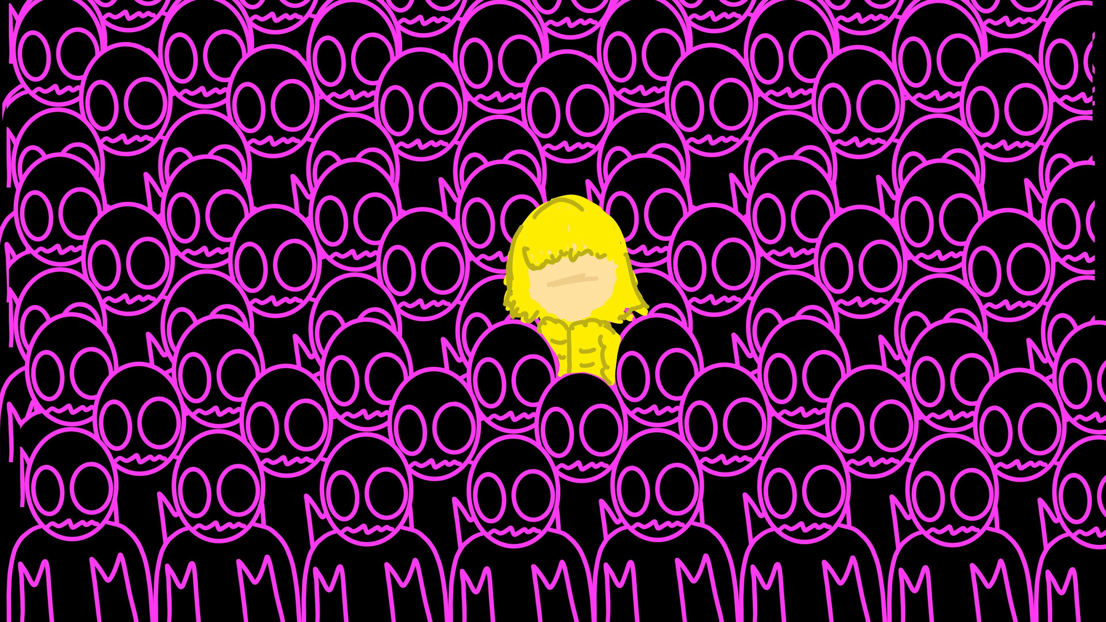 Pink Robots 2023 movie scene