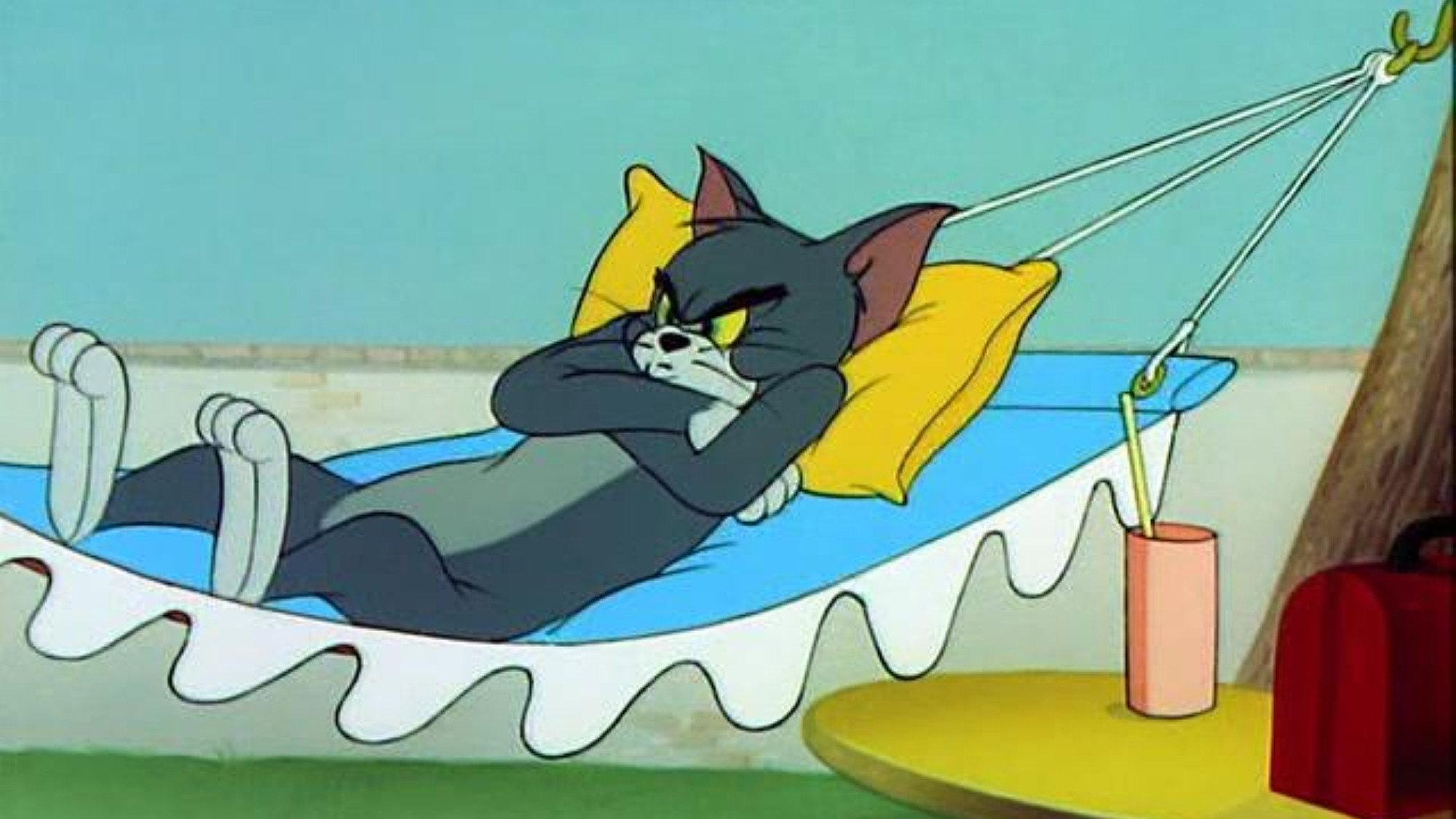 Cat Napping 1951 movie scene