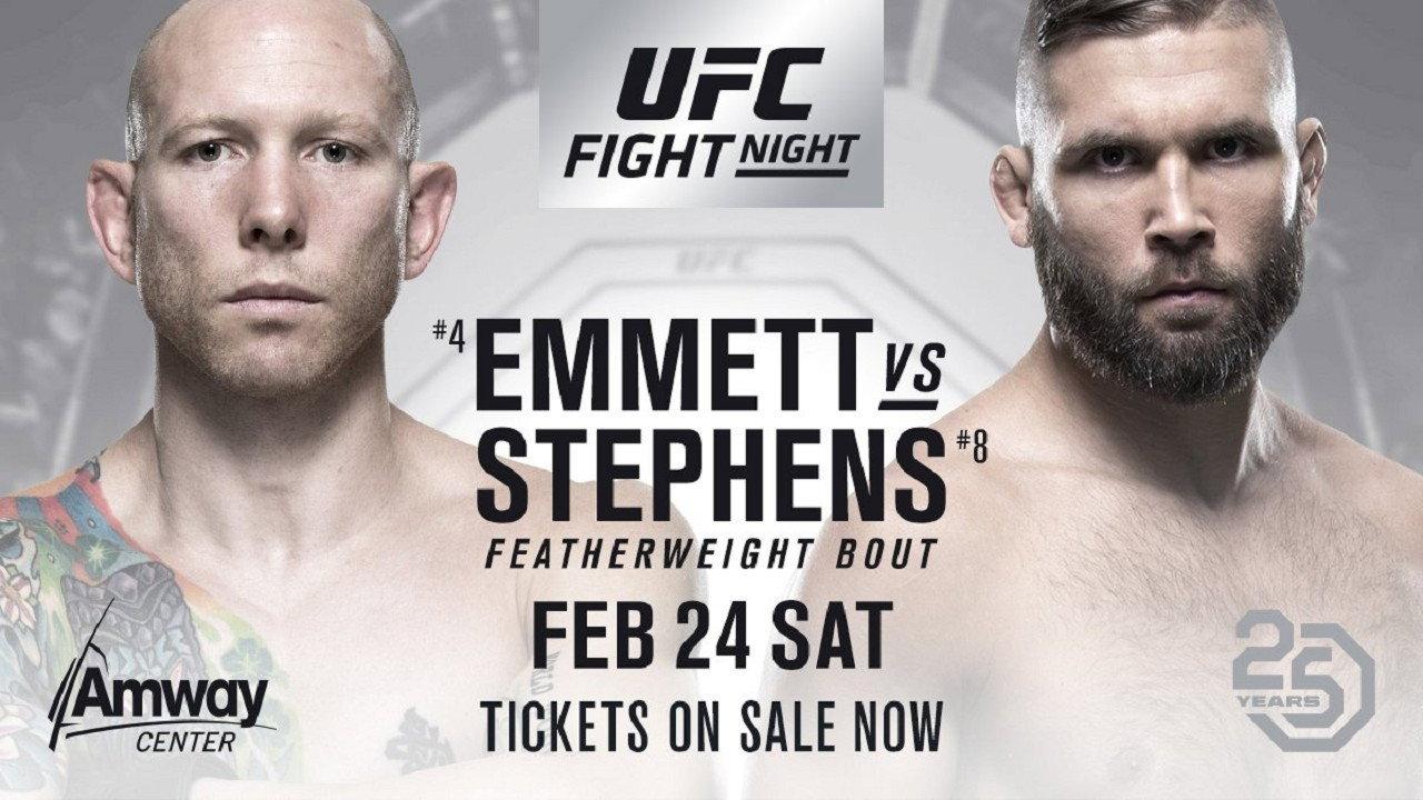 UFC on Fox 28: Emmett vs. Stephens 2018 movie scene