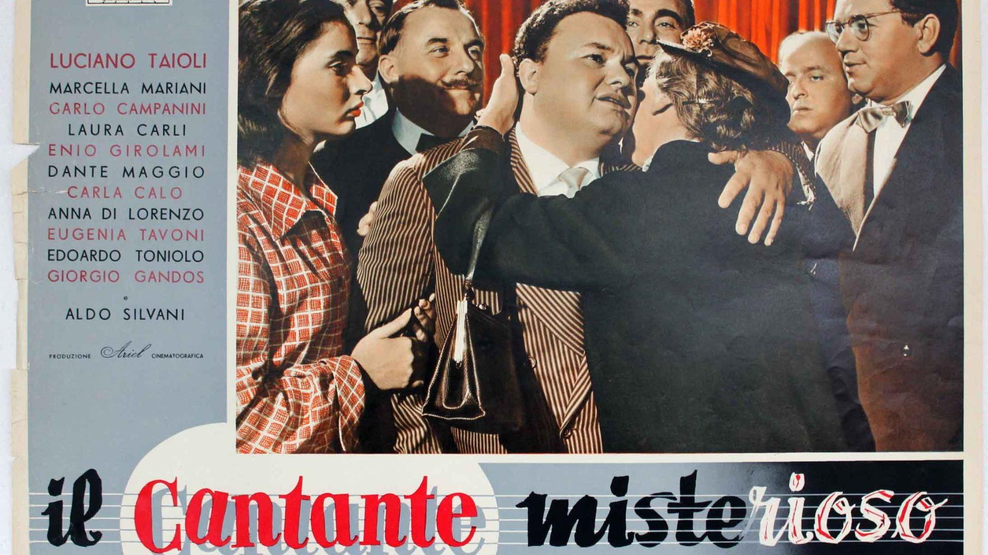 Il cantante misterioso 1954 movie scene