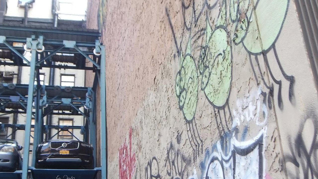 Garage Wall 2020 movie scene