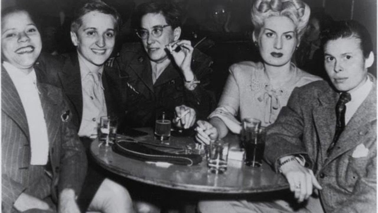 Last Call at Maud's 1993 movie scene