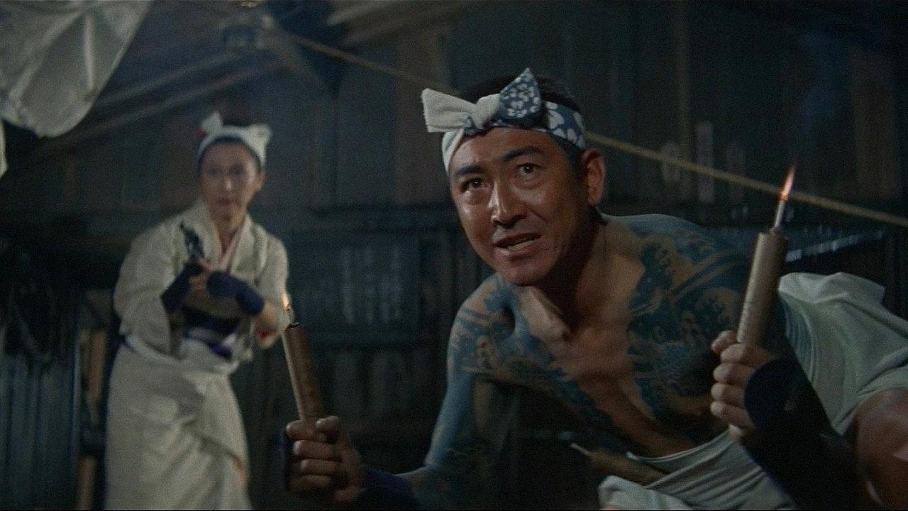 Prison Gambler 1964 movie scene