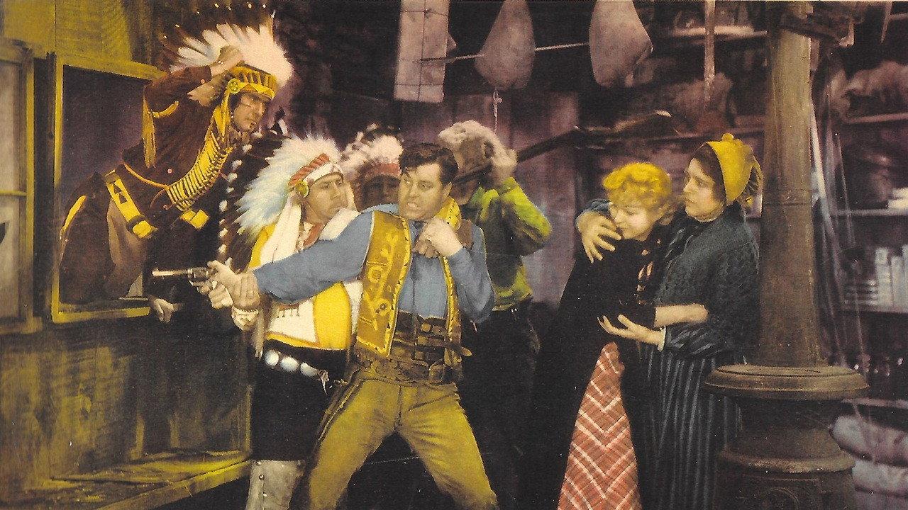 Cyclone of the Saddle 1935 movie scene