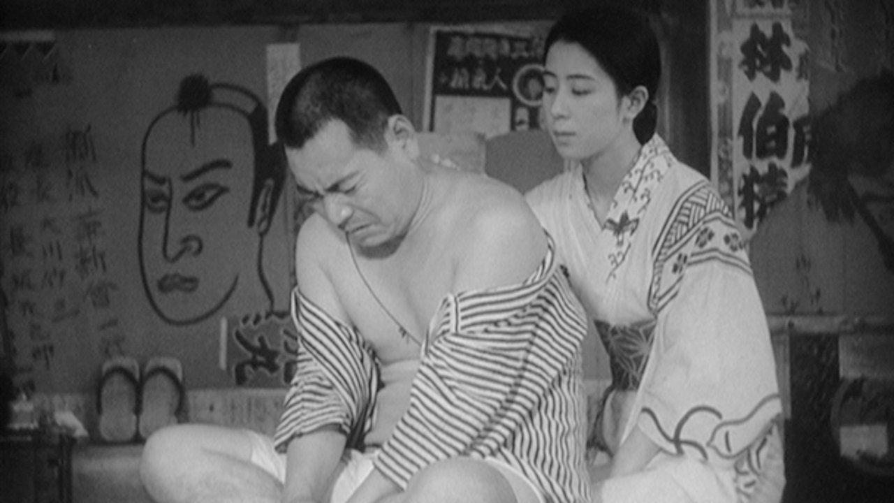 A Story of Floating Weeds 1934 movie scene