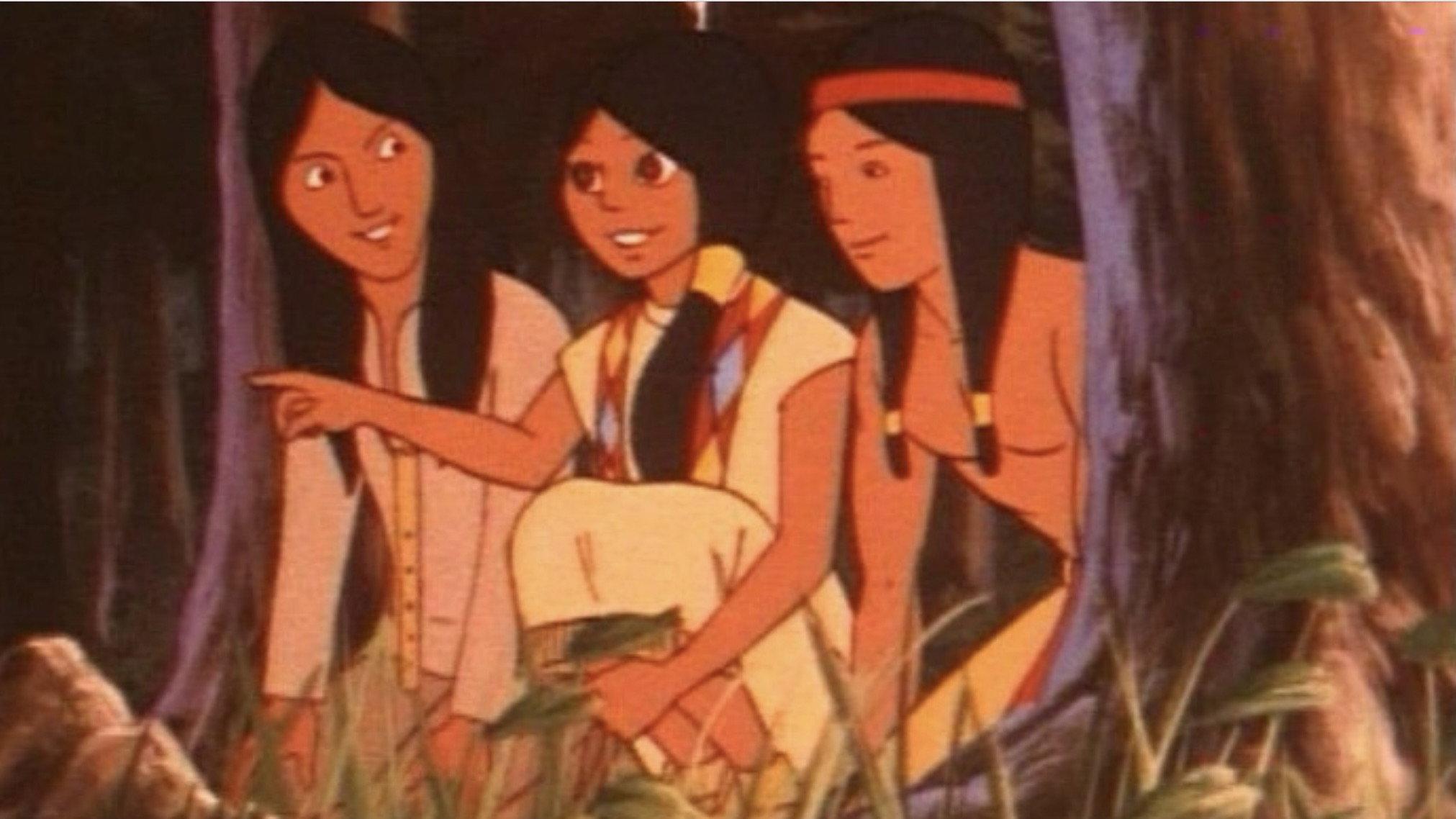Storybook Classics: The Legend of Hiawatha 1988 movie scene