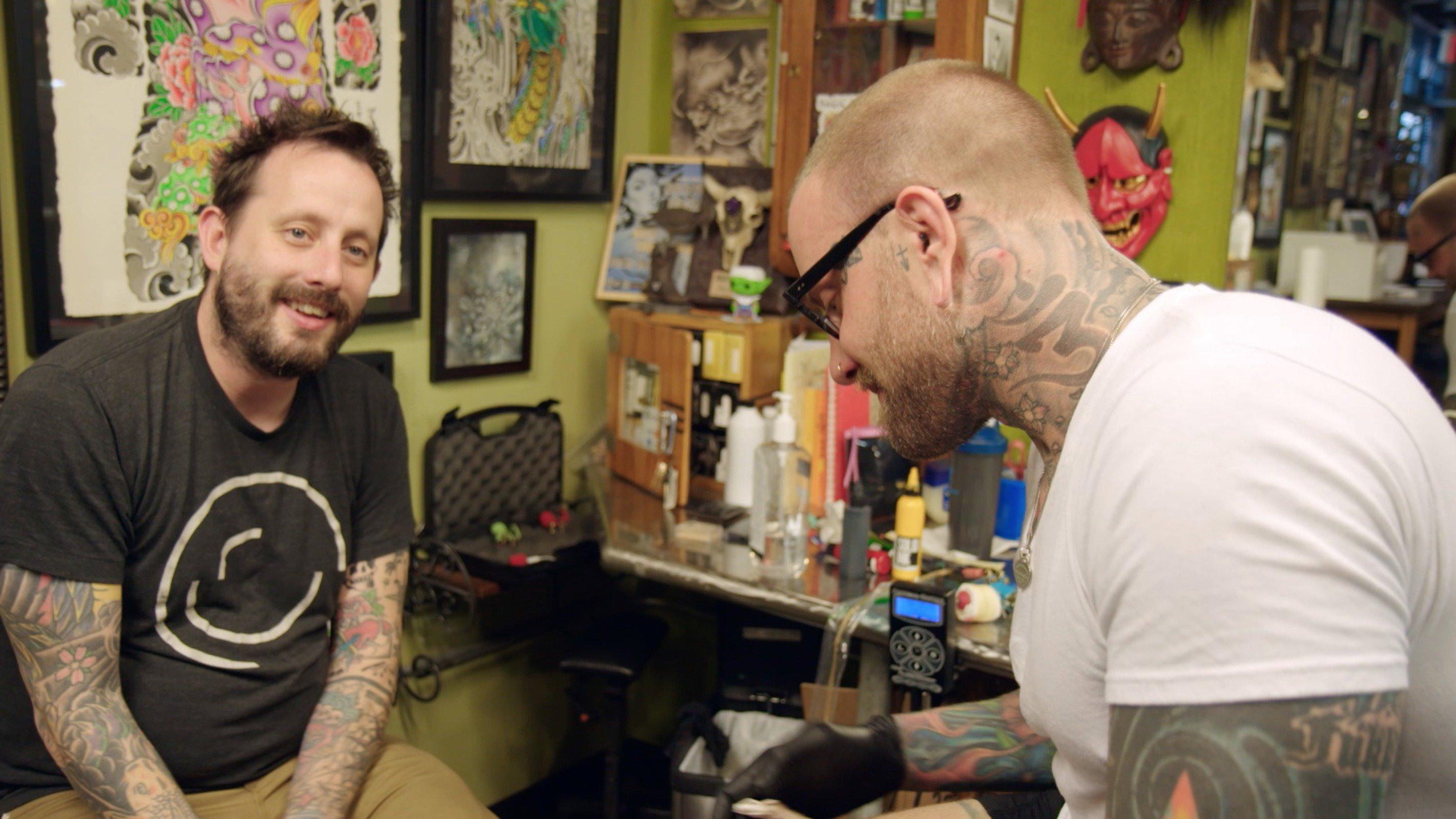 The Tattooist 2017 movie scene