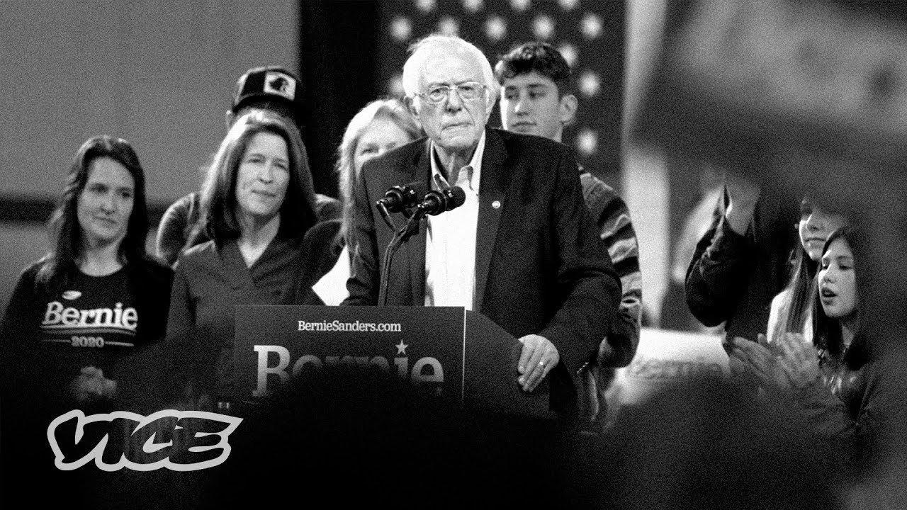 Bernie Blackout 2020 movie scene