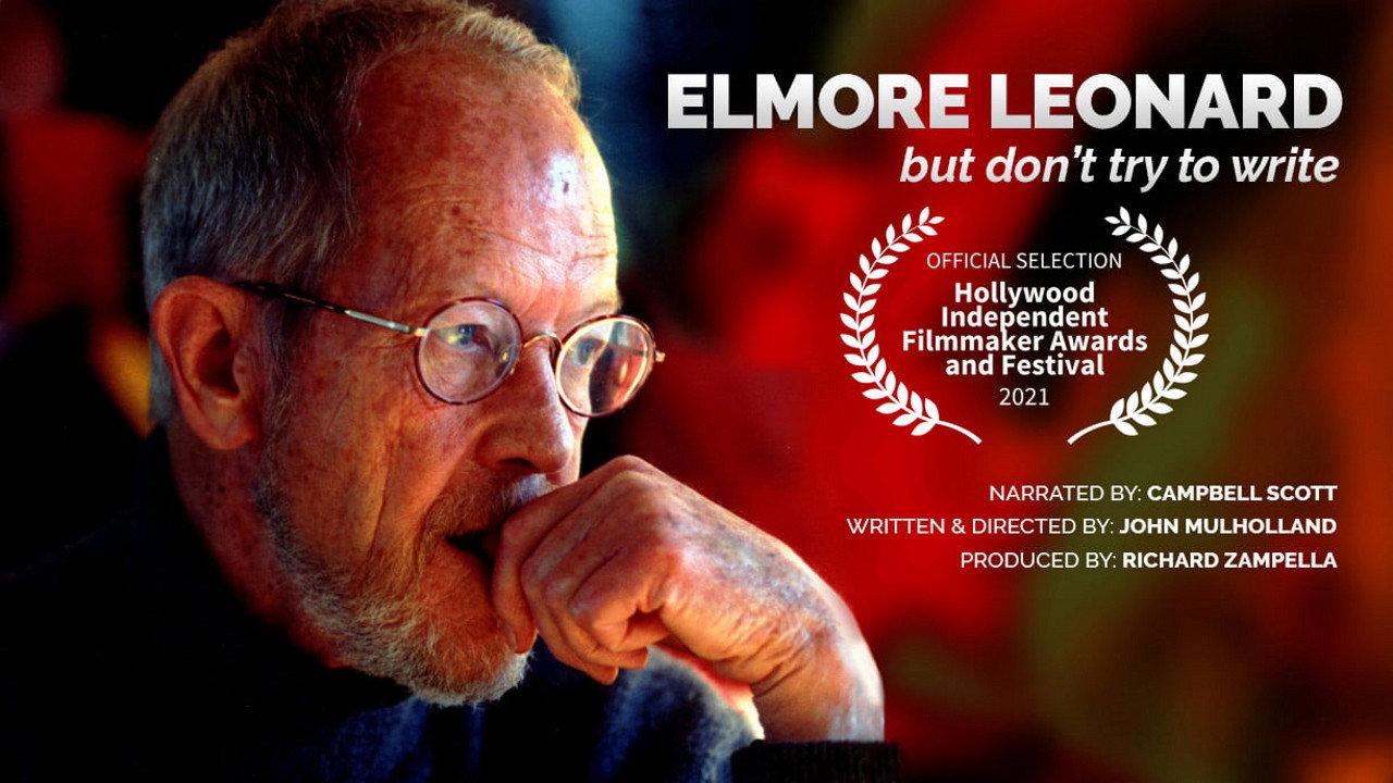 Elmore Leonard: "But Don't Try to Write" 2021 movie scene