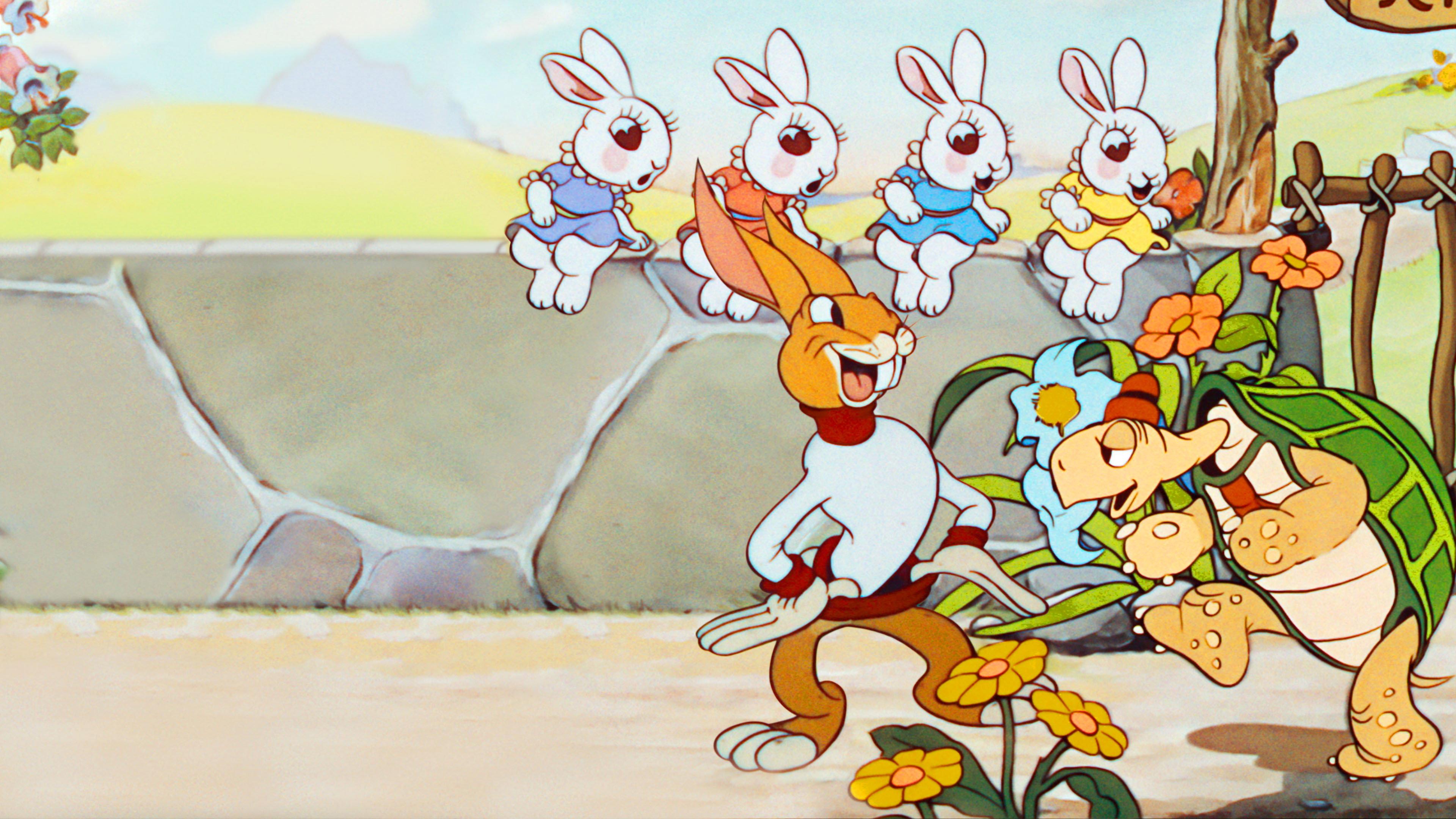 The Tortoise and the Hare 1935 movie scene