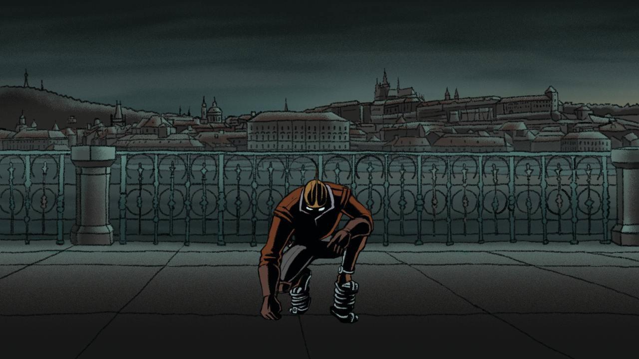 The Shadow over Prague 2016 movie scene