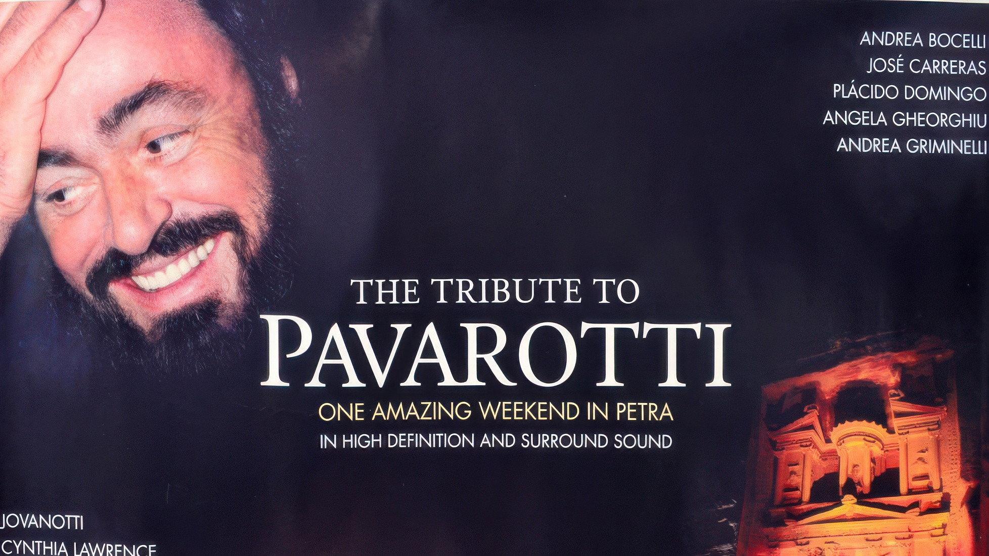 The Tribute to Pavarotti One Amazing Weekend in Petra 2009 movie scene