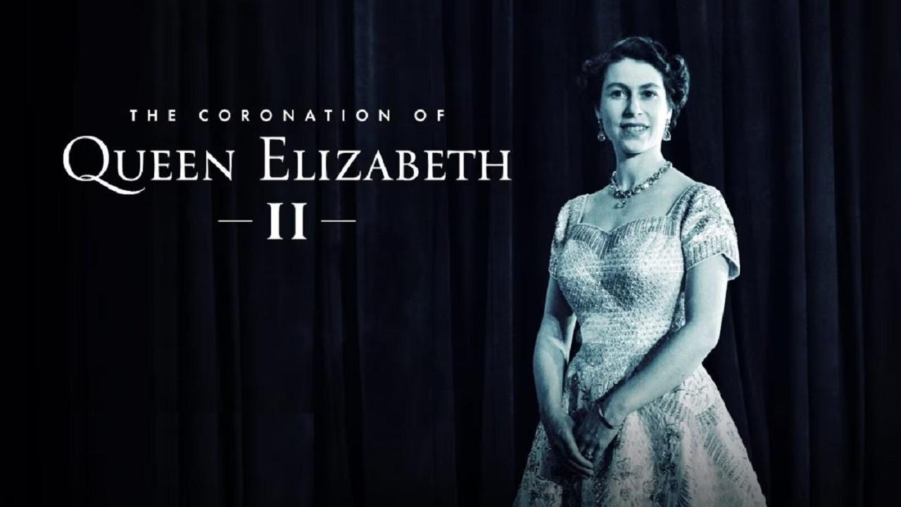 Coronation of Queen Elizabeth II 1953 movie scene