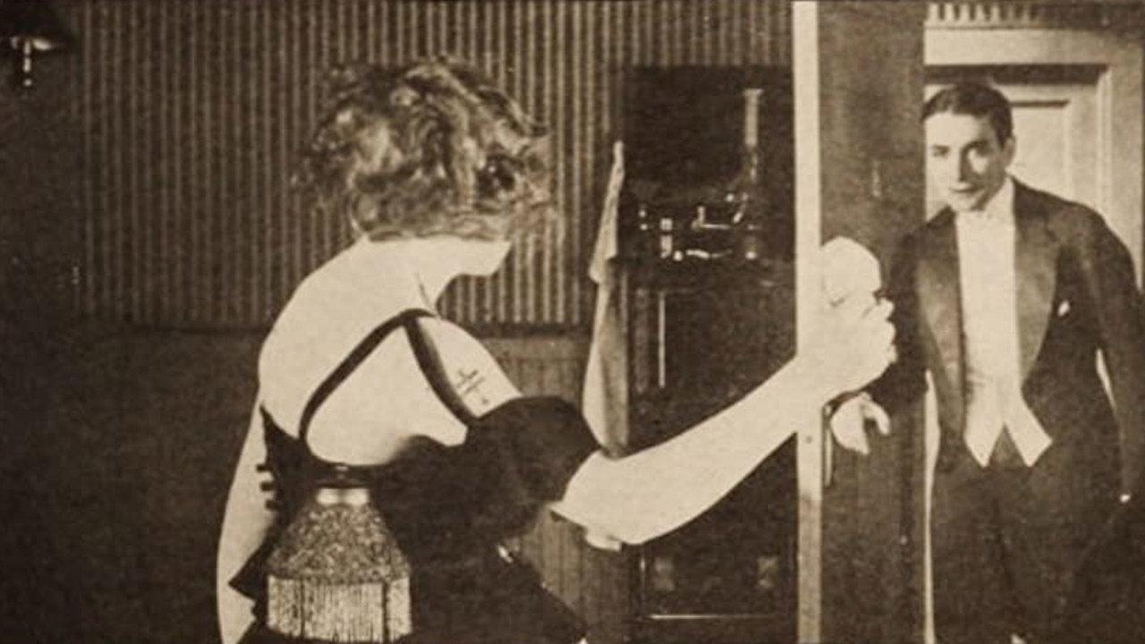 The Mystery of the Double Cross 1917 movie scene