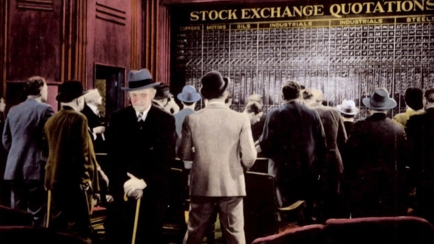 Clancy in Wall Street 1930 movie scene