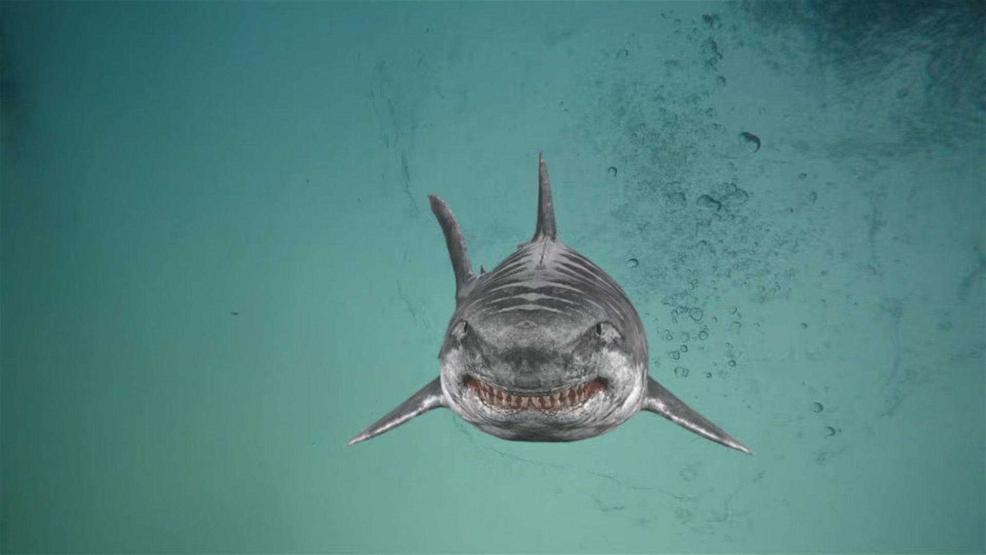 Jurassic Shark 2: Aquapocalypse 2021 movie scene