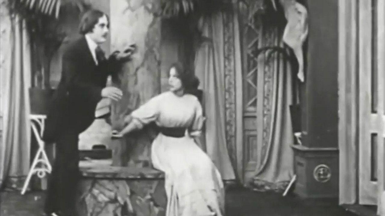 The Light That Came 1909 movie scene