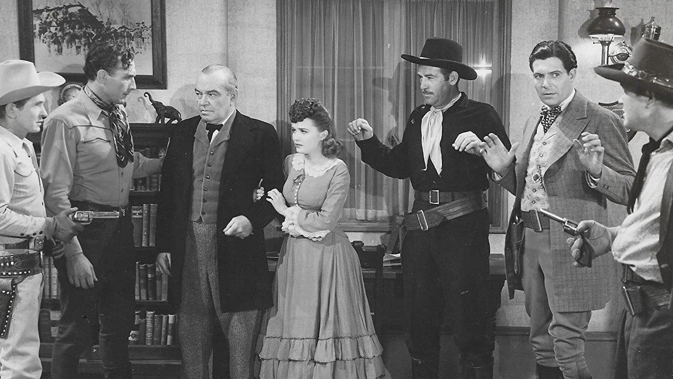 West of Cimarron 1941 movie scene