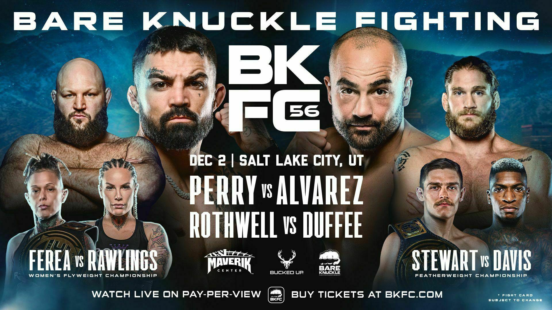 BKFC 56: Perry vs. Alvarez 2023 movie scene