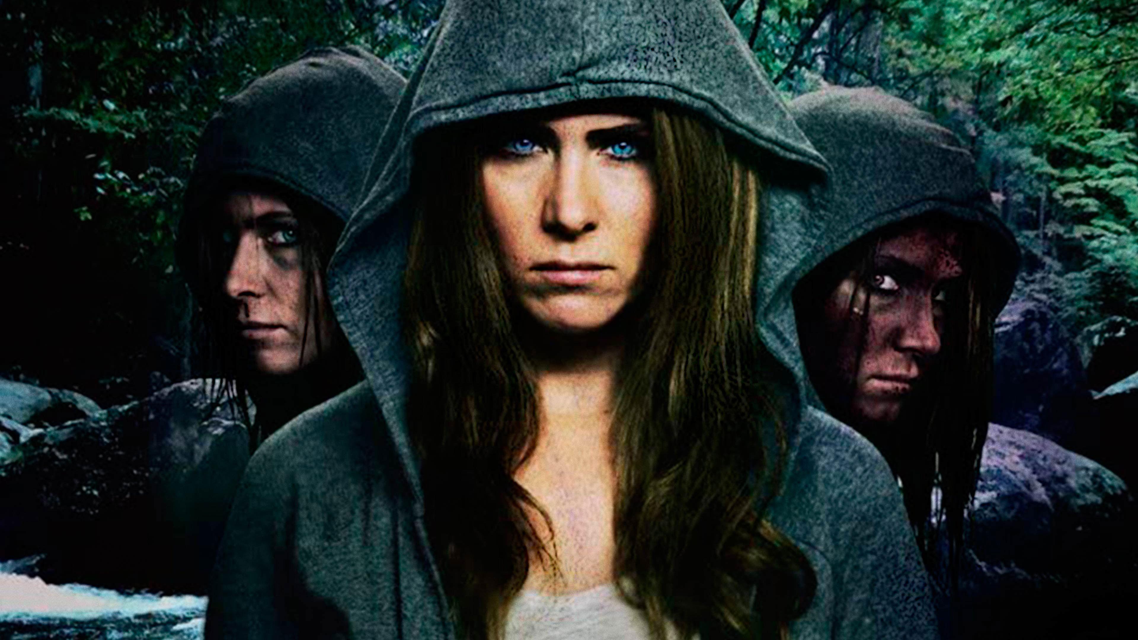 Girl in Woods 2016 movie scene
