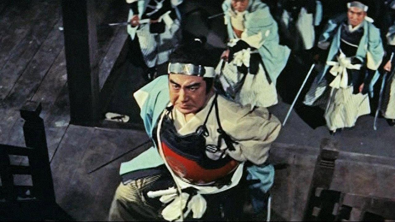 The Shogun’s Guard, Shinsengumi 1958 movie scene