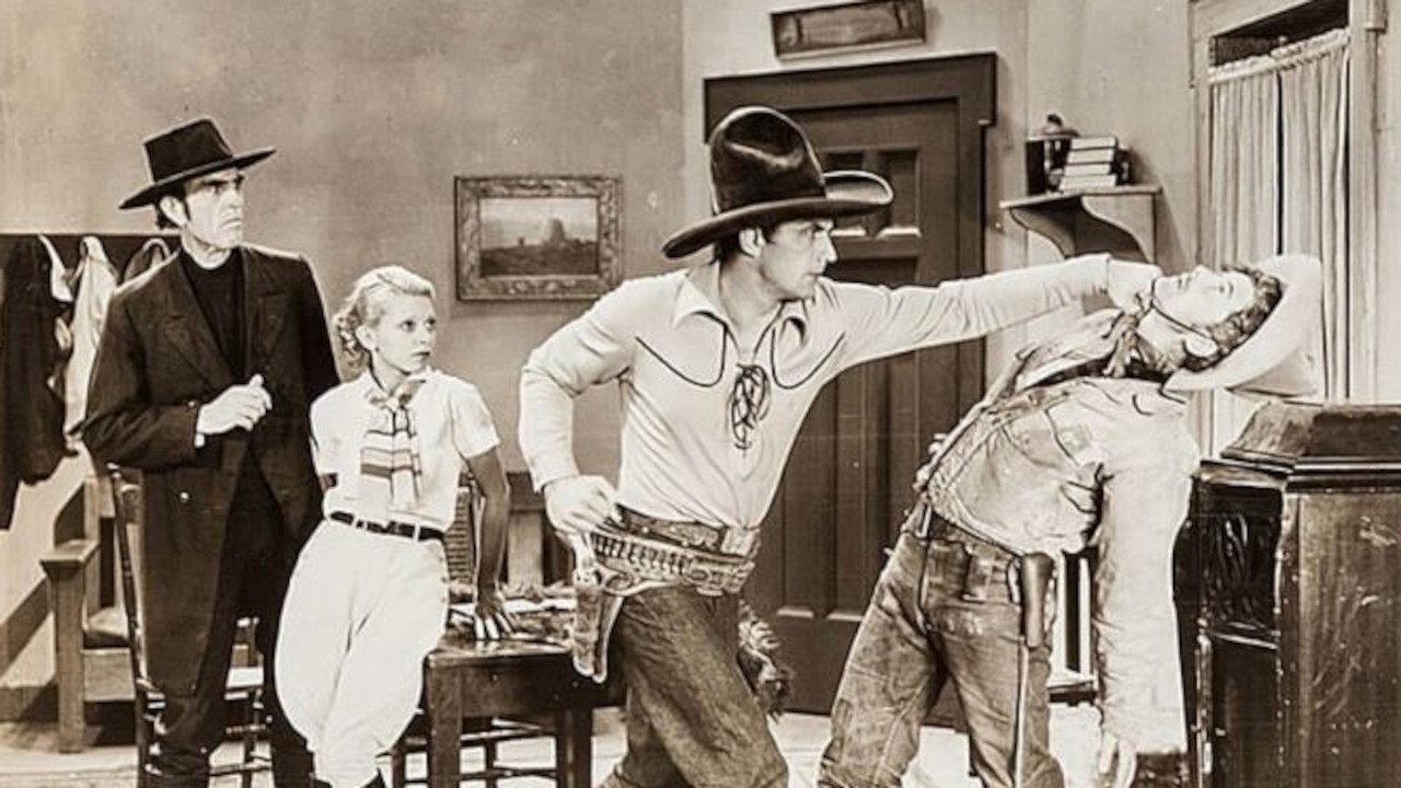 Terror of the Plains 1934 movie scene