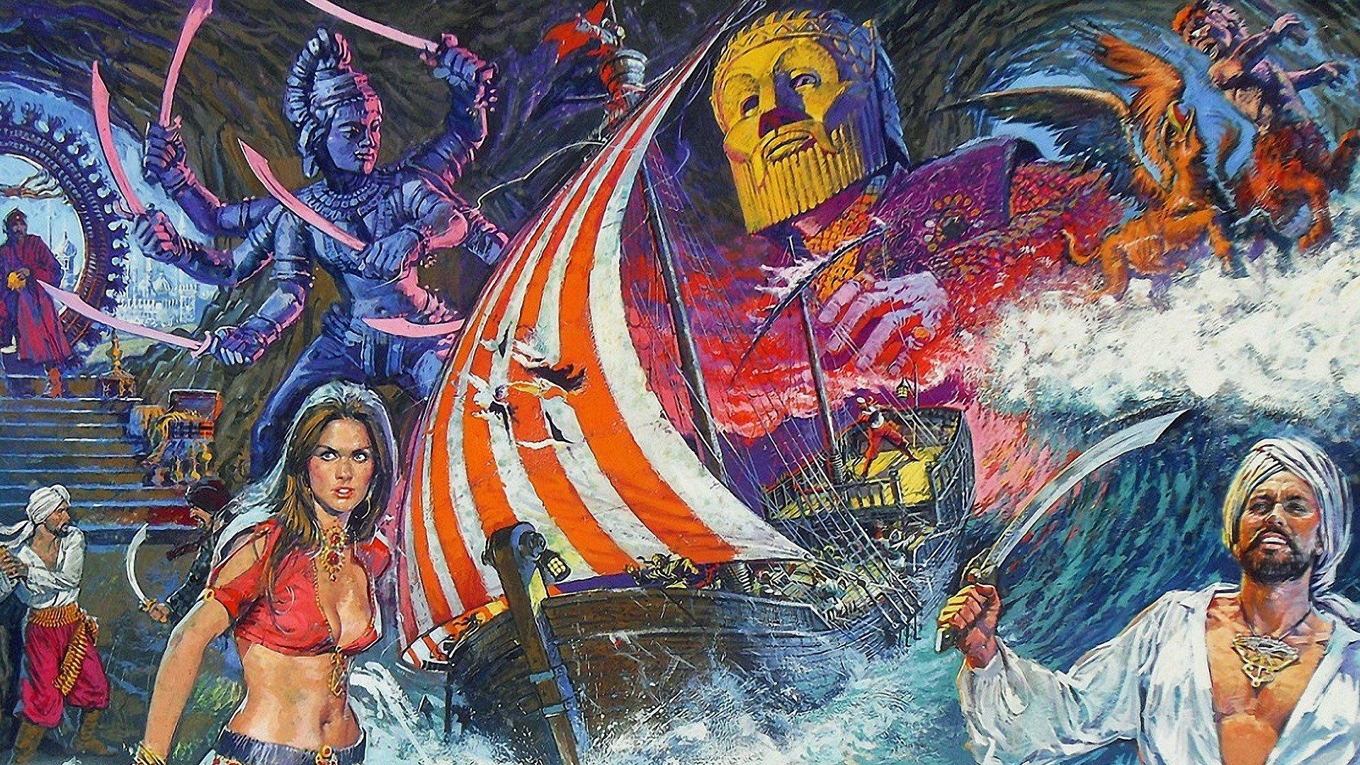 The Golden Voyage of Sinbad 1973 movie scene