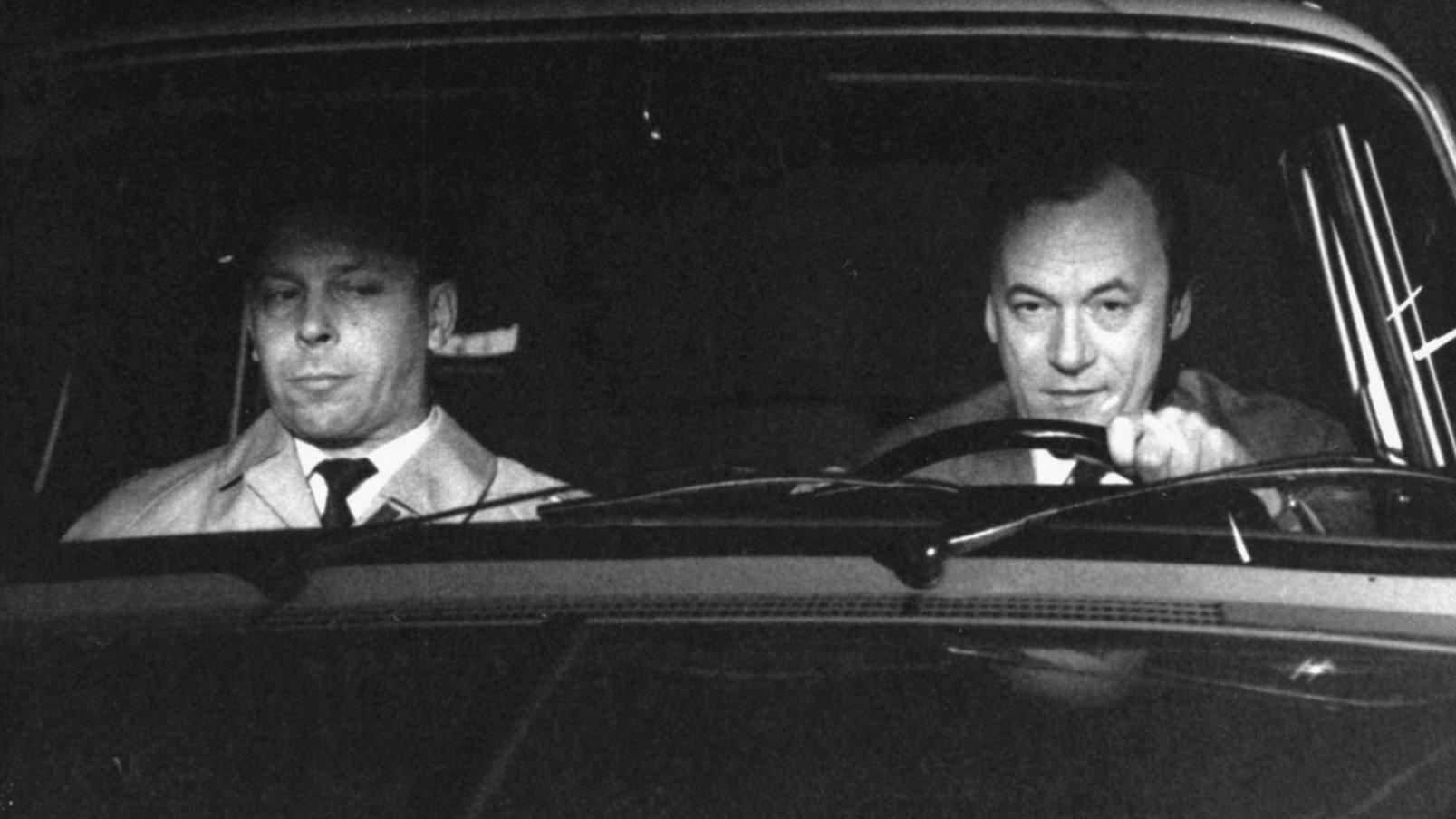 Driving in the Night 1968 movie scene