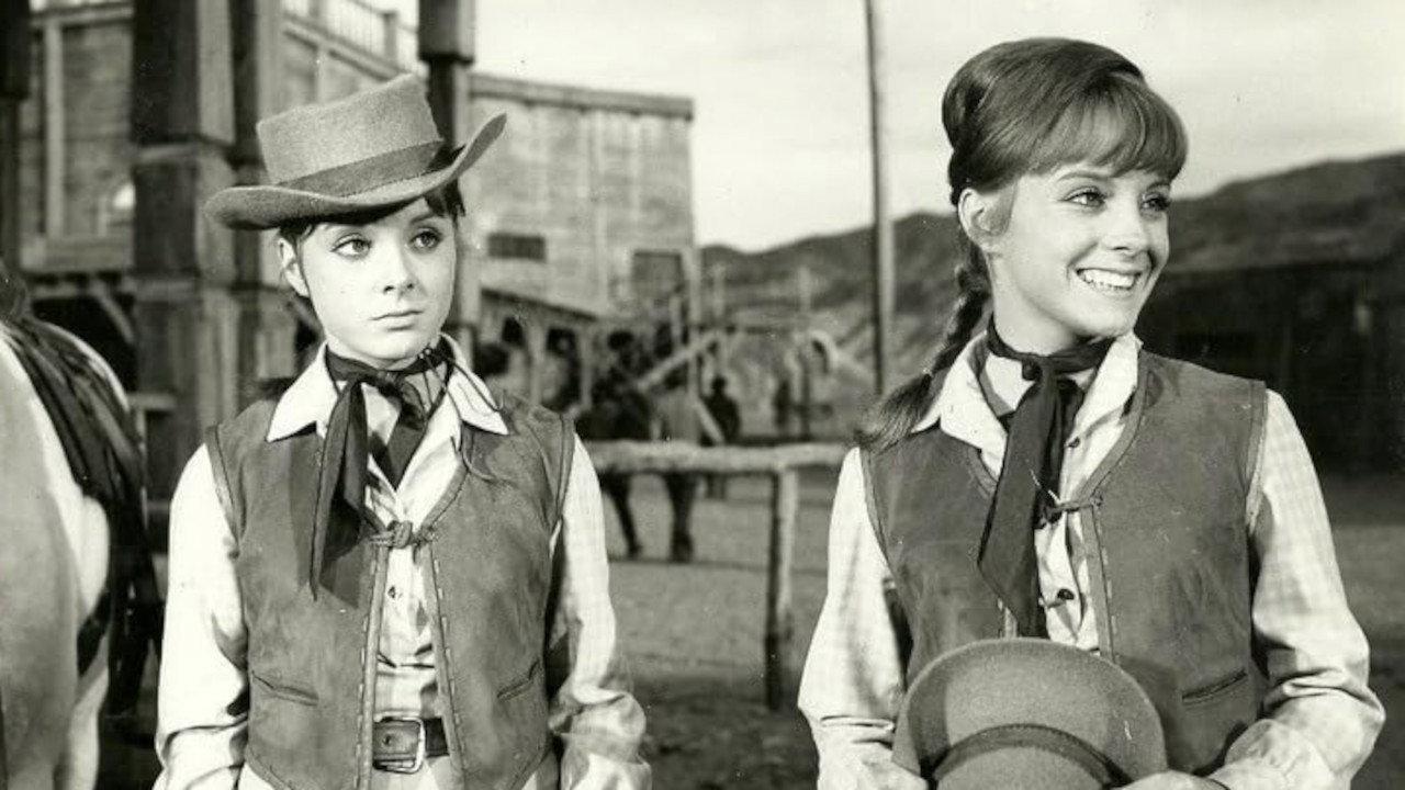 Two Guns for Two Twins 1966 movie scene