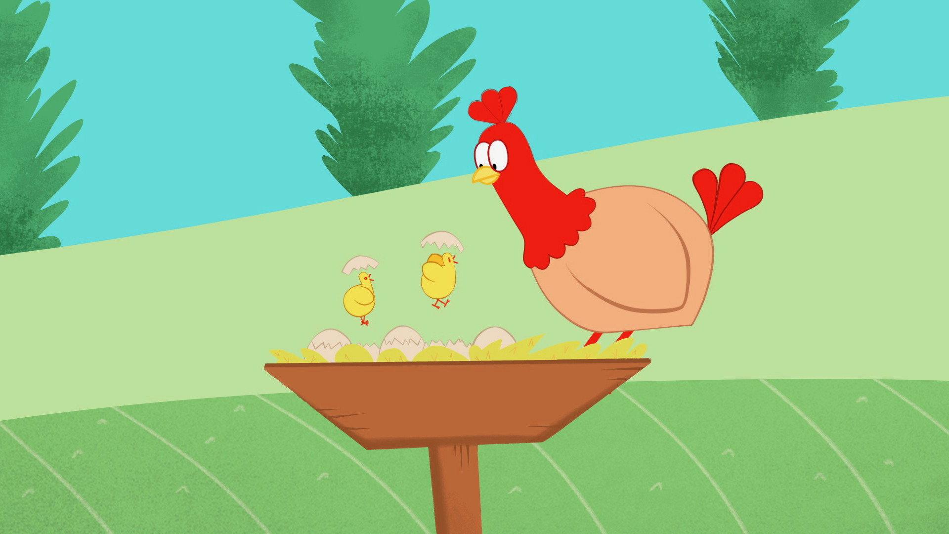The Hen, the Cat and Other Beasts - A Loopy Tale 2019 movie scene
