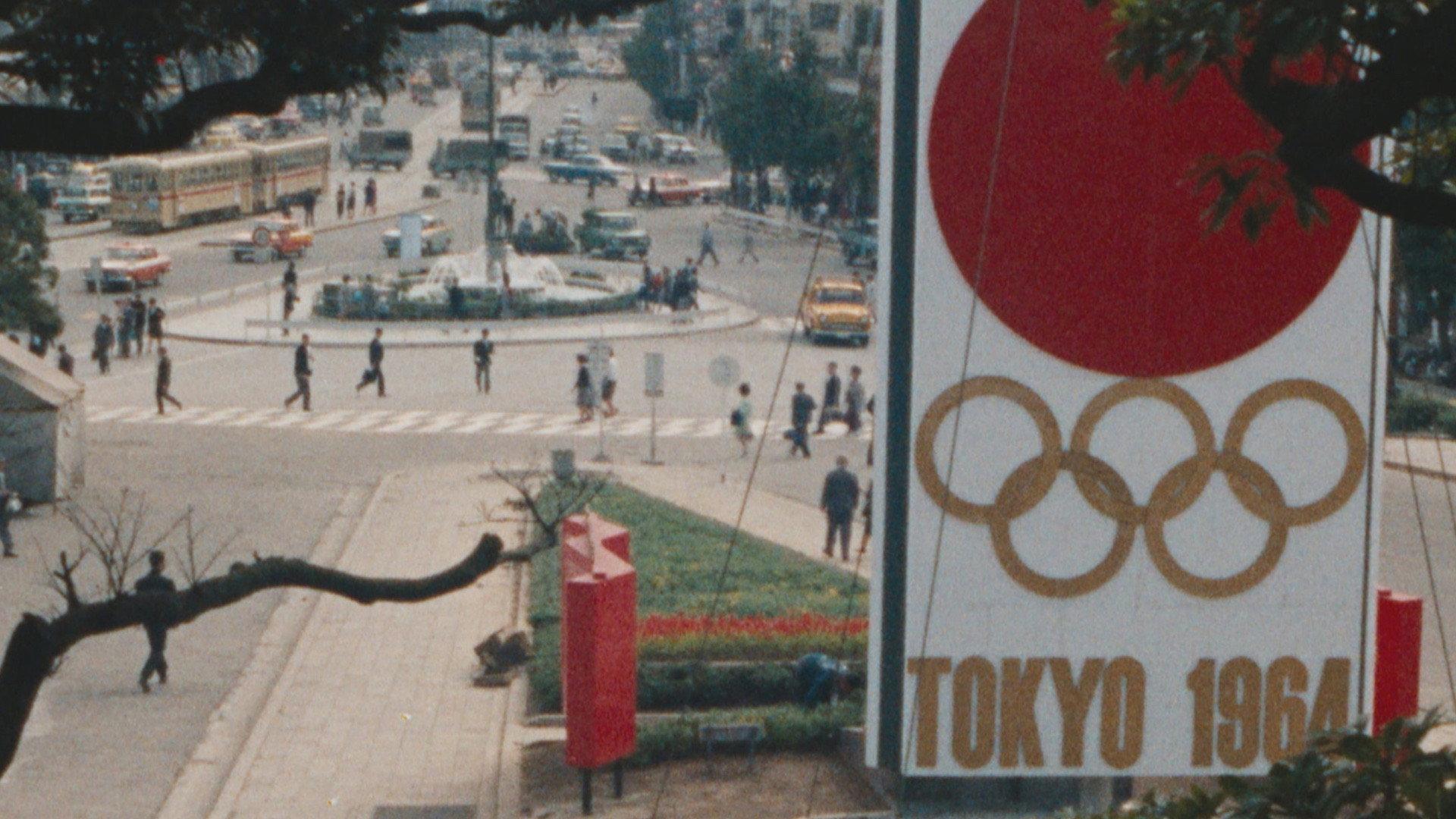 Nippon Express Carries the Olympics to Tokyo 1964 movie scene